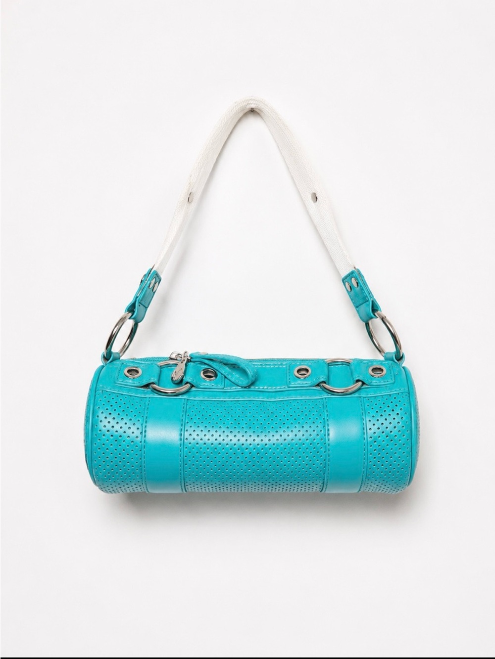 VTG Guess Perforated Sport Barrel Bag